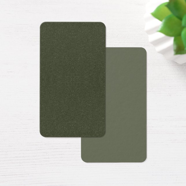 Carte profil double face Moss Green + Moss texturé (Bureau)