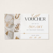 Carte Profil du bon cadeau Gold (Dos)