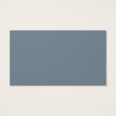 Carte profil gris ardoise (Dos)