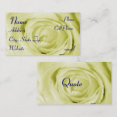 carte profil jaune clair (Devant / Derrière)