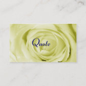 carte profil jaune clair (Dos)