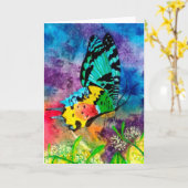 Carte Profil Madagascar Splash (Fleur jaune)