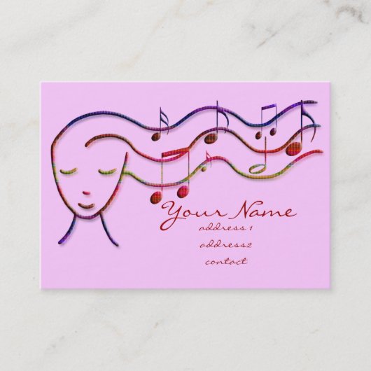 carte profil musique (Devant)