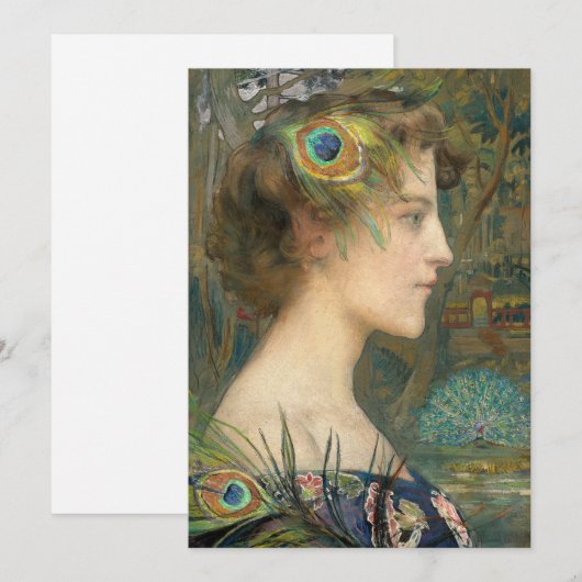 Carte Profil Peacock | Edgard Maxence (Devant / Derrière)