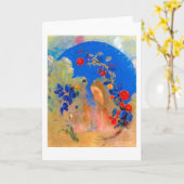 Carte Profil sous un arc, Redon (Fleur jaune)