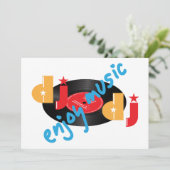 Carte Profiter de la musique (Debout devant)