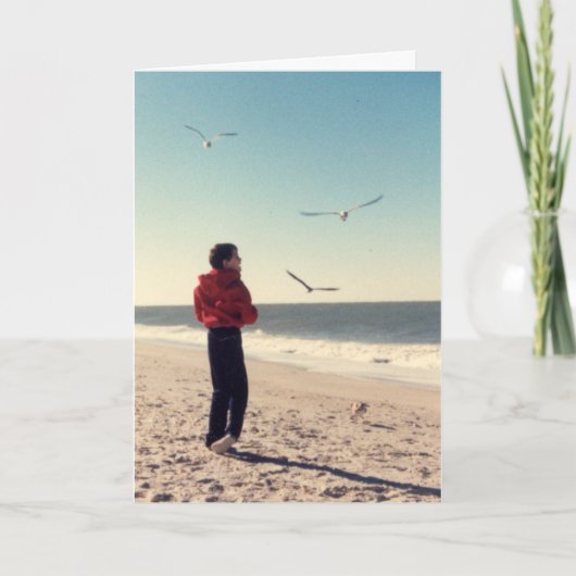 Carte Profiter de la plage (Devant)