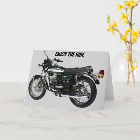 CARTE **PROFITEZ DE LA BALADE** VOUS AVEZ ***60*** (Fleur jaune)