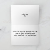 CARTE **PROFITEZ** DE LA CIRCULATION LE *****VOTRE ANNIV (Intérieur)