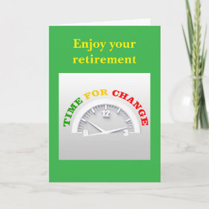 Carte Profitez de votre retraite.
