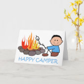 Carte Profondément satisfait (Fleur jaune)