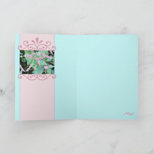 Carte Profusion de roses (Intérieur)