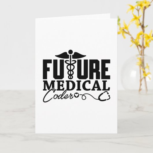 Carte Programmateur du futur assistant Codeur Médicale (Fleur jaune)