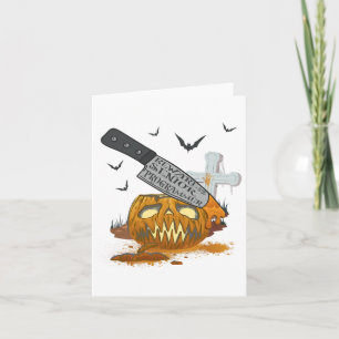 Carte Programmateur principal Funny Halloween Party
