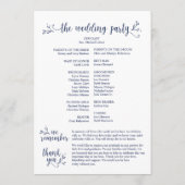 Carte programme de mariage thème rustique TED418A_ (Dos)