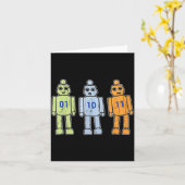 Carte Programming Robot 01 10 11 (Fleur jaune)