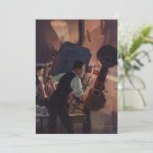 Carte Projectioniste de cinéma, Vintage Business (Debout devant)