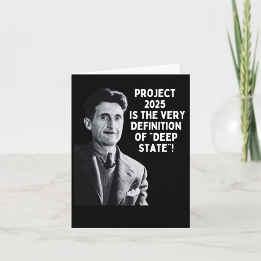 Carte Projet 2025 État profond 1 (Devant)