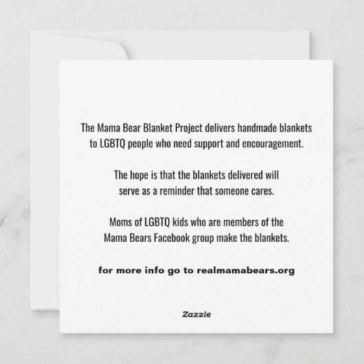 Carte projet ouverte (Dos)