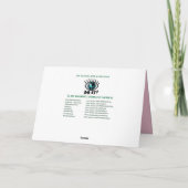 Carte Promenade des éléphants (pour la Fête des mères) (Dos)