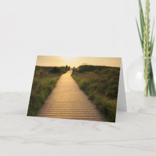 Carte Promenade en bois vers la plage
