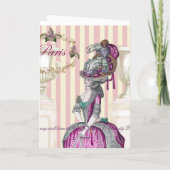 Carte Promenade matinale sur les Champs-Élysées Joyeux N (Dos)