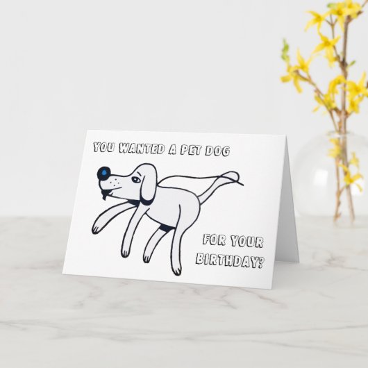Carte Promenades, Doggy. (Fleur jaune)