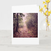 Carte Promenez-vous dans les bois (Fleur jaune)