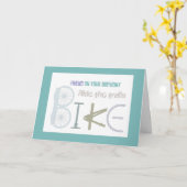 Carte Promenez-vous sur les sentiers à vélo Ami Annivers (Fleur jaune)