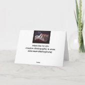 Carte Promesse d'allégeance cadeaux et salutations (Dos)