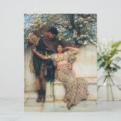 Carte Promesse du printemps (ami et ami) (Debout devant)