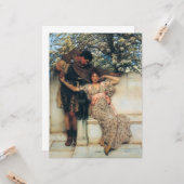 Carte Promesse du printemps (ami et ami) (Devant/Arrière en situation)