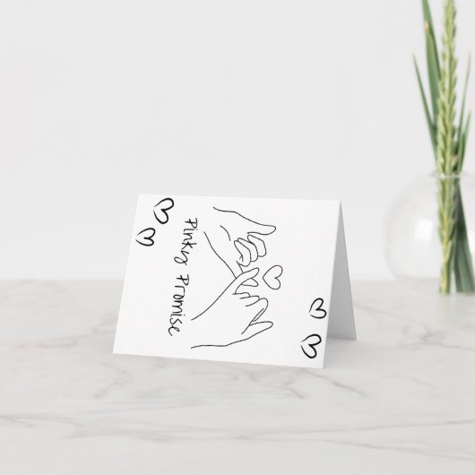 Carte Promesse Pinky (Devant)