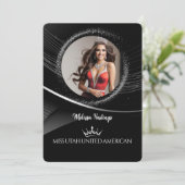 Carte promo de concours Diamond Dust Premium (Debout devant)
