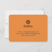 carte promo photo (Dos)