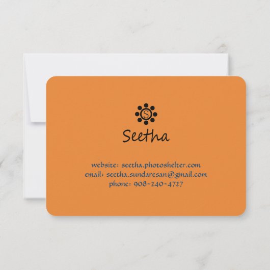 carte promo photo (Dos)