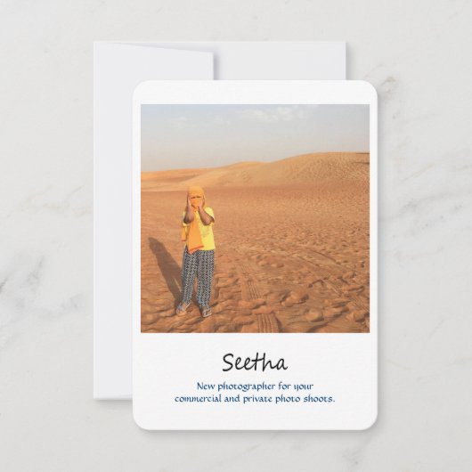 carte promo photo (Devant)