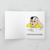 Carte promotion d'emploi drôle (Intérieur)