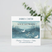 Carte promotionnelle Artist Painter (Debout devant)