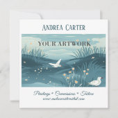 Carte promotionnelle Artist Painter (Devant)