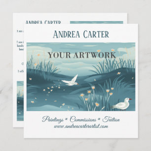 Carte promotionnelle Artist Painter