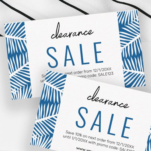 Carte promotionnelle professionnelle branchée