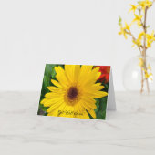 Carte Prompt rétablissement (Fleur jaune)