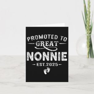Carte Promu À Grand Nonnie Est 2025 Grossesse Announ