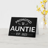 Carte Promu À Tante Est. 2023 II (Fleur jaune)