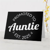 Carte Promu À Tante Est. 2025 I (Fleur jaune)