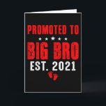 Carte Promu dans Big Brother<br><div class="desc">Le meilleur frère du monde est à vous. Fort et cool comme un super-héros ! Cadeau idéal pour la fête de famille. Votre frère est le héros pour vous,  votre frère ou votre sœur.</div>