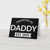 Carte Promu Papa Prévu 2025 II (Fleur jaune)