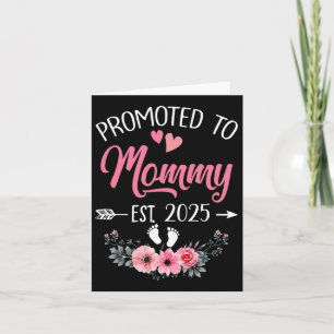 Carte Promu Pour La Première Fête Des Mères De Mommy Est