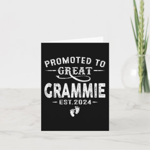 Carte Promue Grande Grammie 2024 Fête des Mères Première